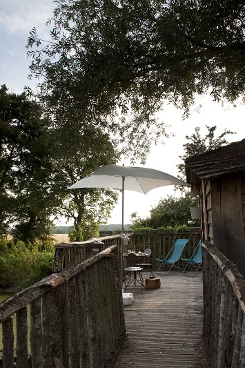 Cabane sur l'eau