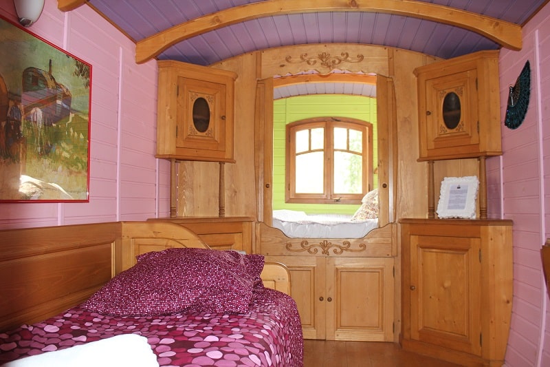Dormir en roulotte