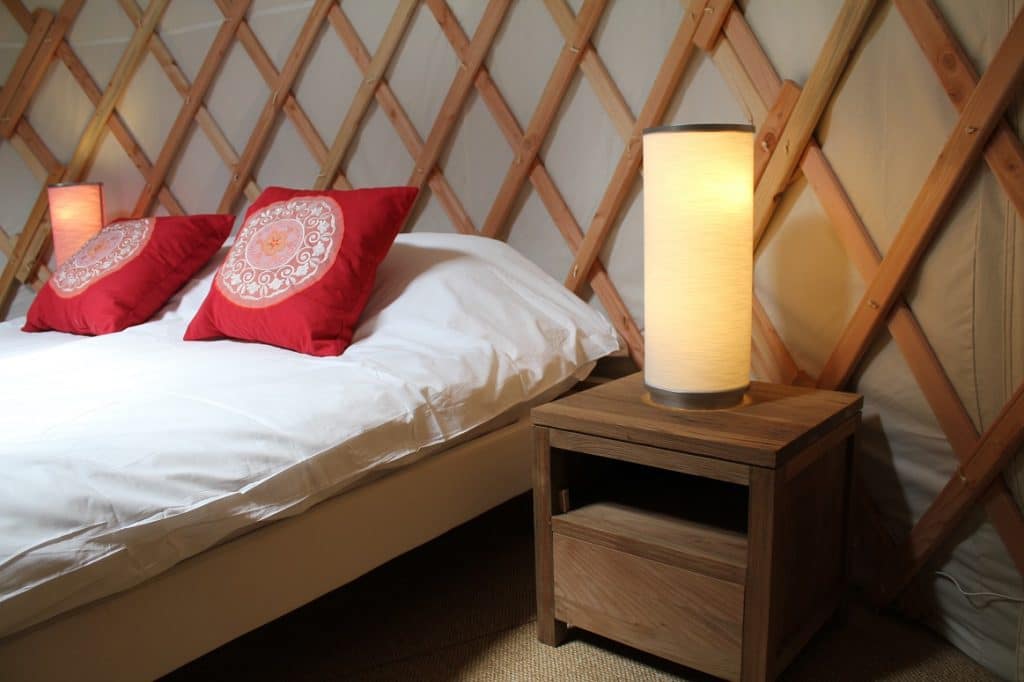 Week end romantique en yourte