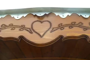 coeur sur la roulotte