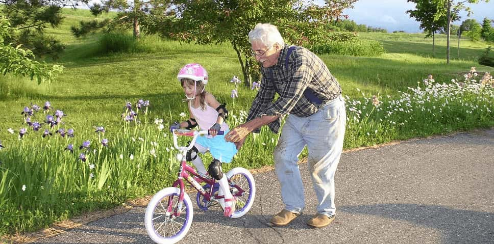 vacances avec les grands-parents et les petits-enfants