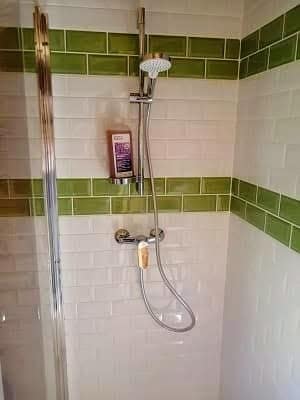 Salle de bains, douche de la cabane