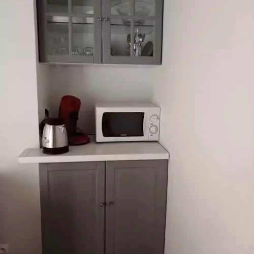 Suite Familiale du Family Ecolodge Puisaye avec accès à une cuisine