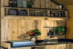 cuisine de la tente safari