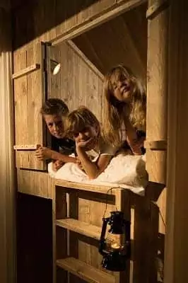 lit cabane glamping