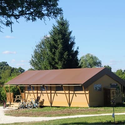 tente safari, écotourisme en France