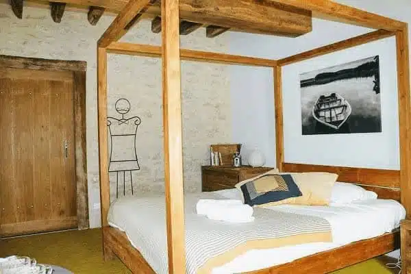 intérieur chambre d'hôtes PMR