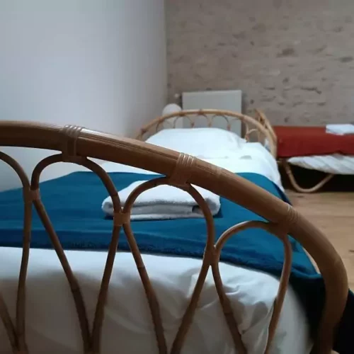 chambre enfants du gite de Family Ecolodge Puisaye, ouvert toute l'année