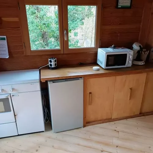 la cuisine de la cabane