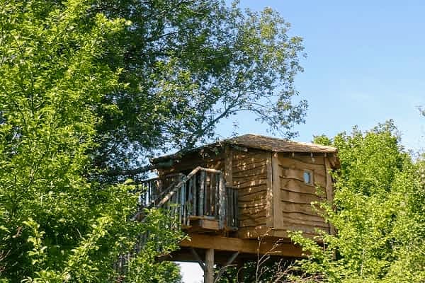 cabane dans les arbres