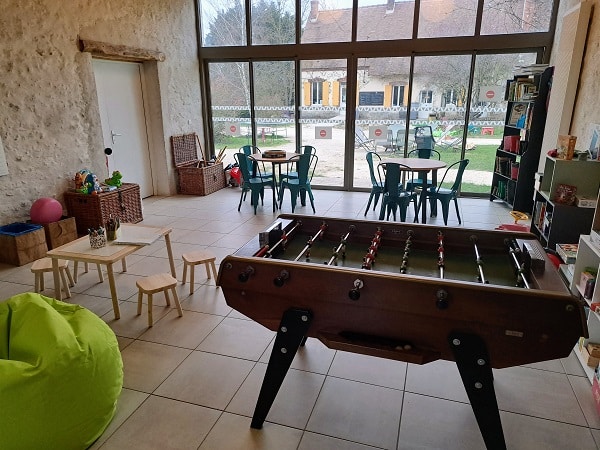 salle de jeux de notre location vacances