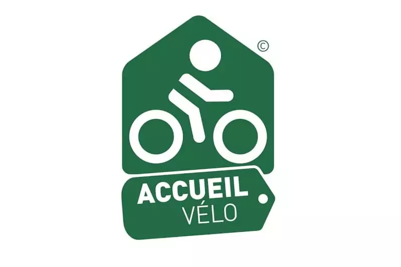 le logo du label Accueil Vélo