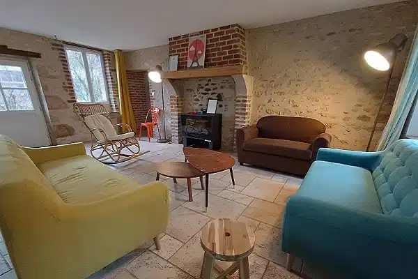 gite avec cheminée pour un WE de Pâques en famille