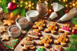 Confection de bonhommes en pain d'épices : un atelier gourmand en famille