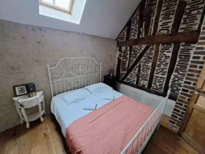 une chambre du gite de Family Ecolodge Puisaye, ouvert toute l'année