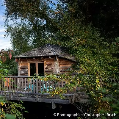 cabane sur l'eau le WE de la Toussaint