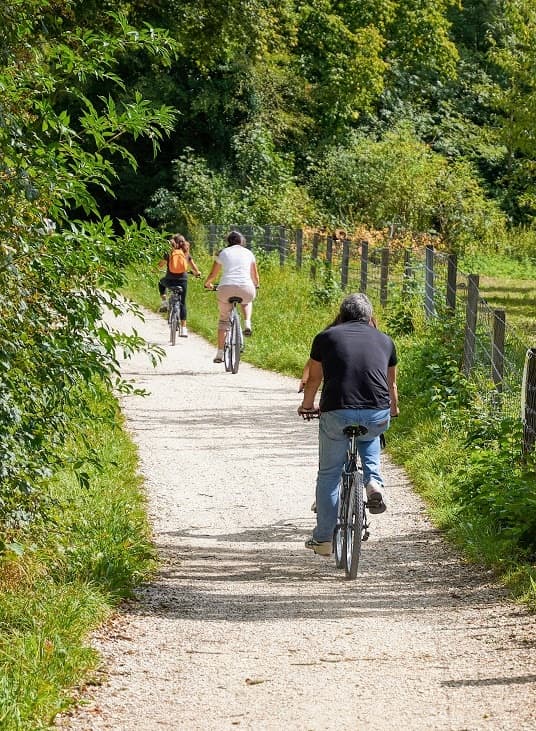 Vélo dans la nature