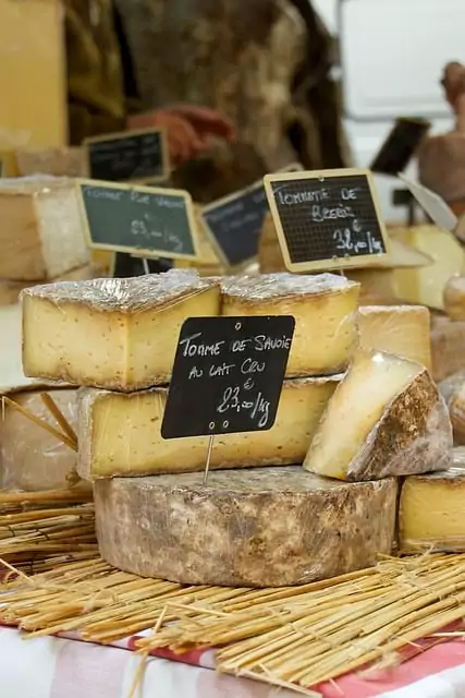 plateau de fromages