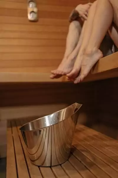 profitez du sauna durant votre we en amoureux pour déconnecter