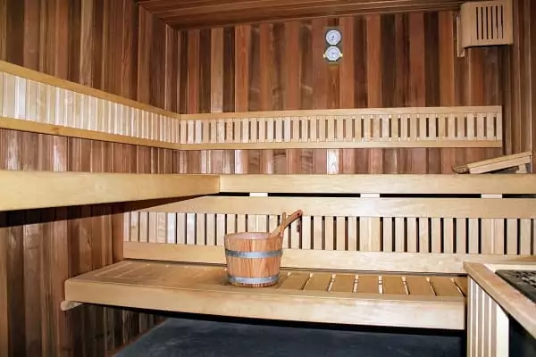 le sauna de Family Ecolodge.