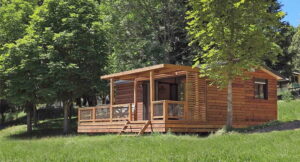 Lodge Family Ecolodge en pleine nature, avec 3 chambres et jusqu'à 8 couchages